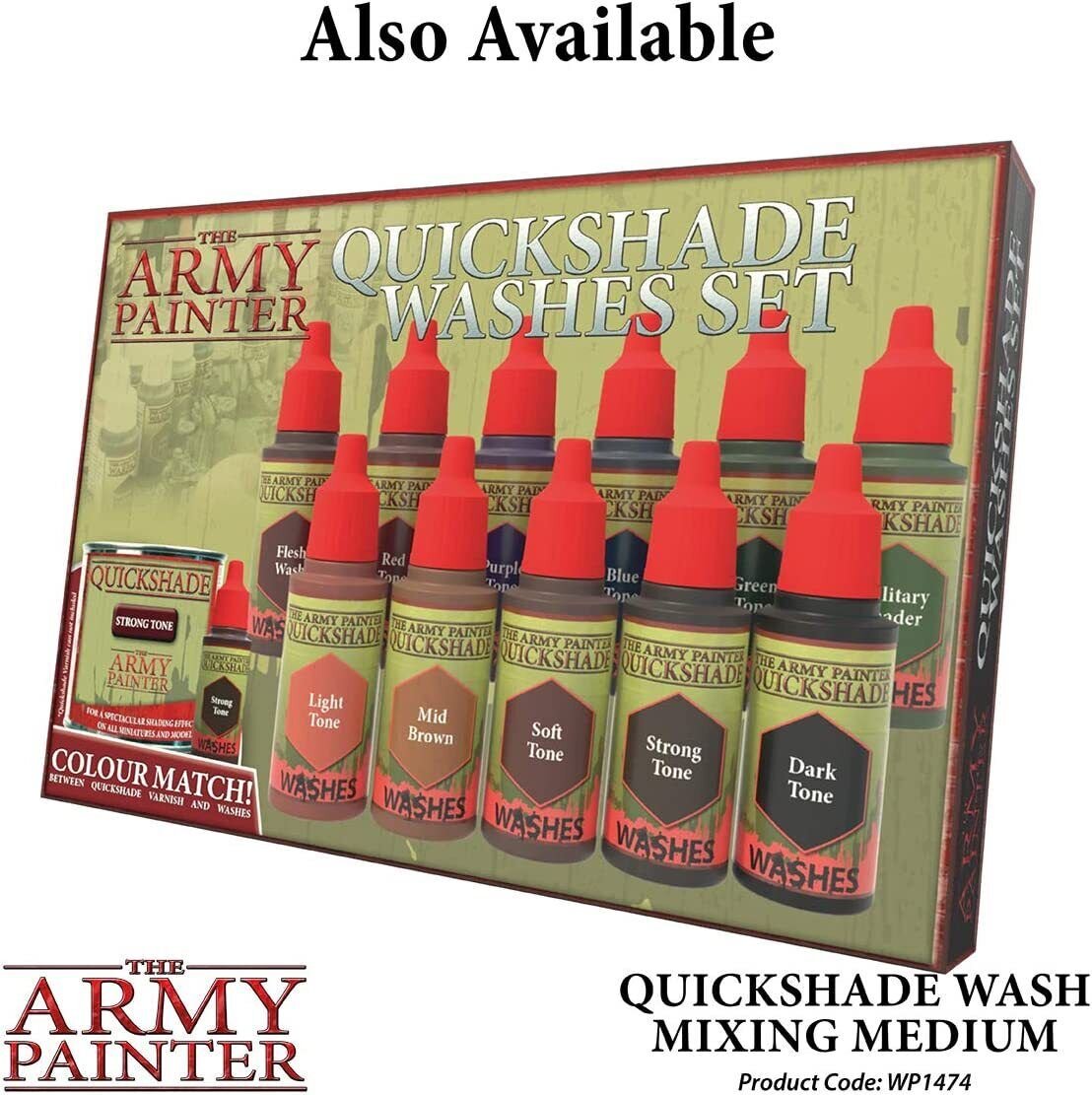 The Army Painter - Warpaints Effects: Quickshade Wash Mixing Medium (18ml/0.6oz) The Army Painter - Warpaints Effects: Quickshade Wash Mixing Medium (18ml/0.6oz)