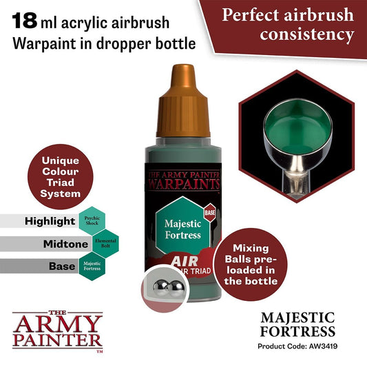 The Army Painter - Warpaints Air: Majestic Fortress (18ml/0.6oz) The Army Painter - Warpaints Air: Majestic Fortress (18ml/0.6oz)