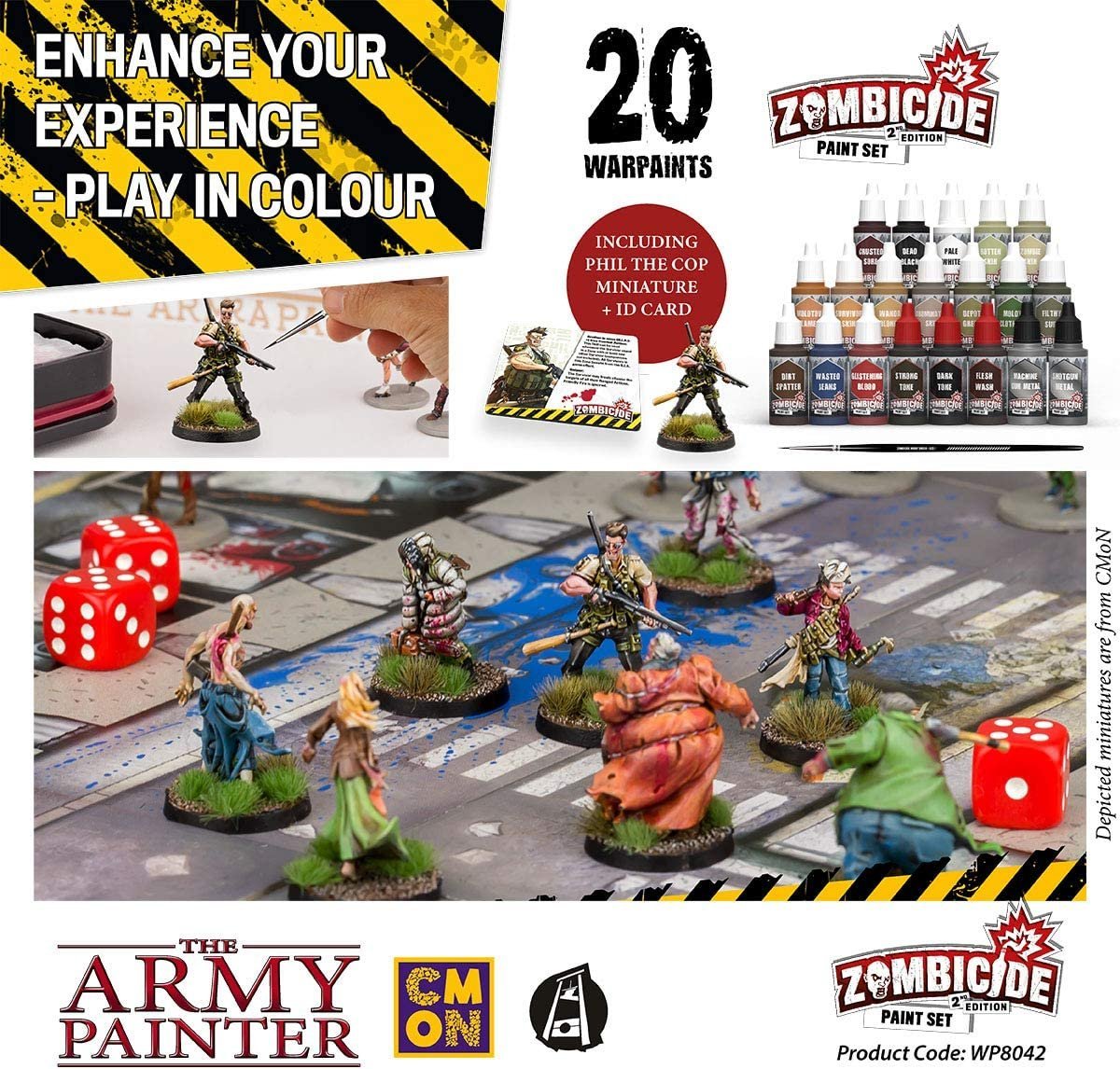 The Army Painter - Zombicide: 2nd ed. Paint Set