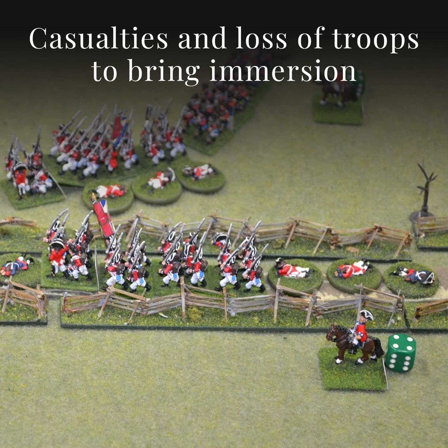 Black Powder Epic Battles - Waterloo: British Casualty Markers