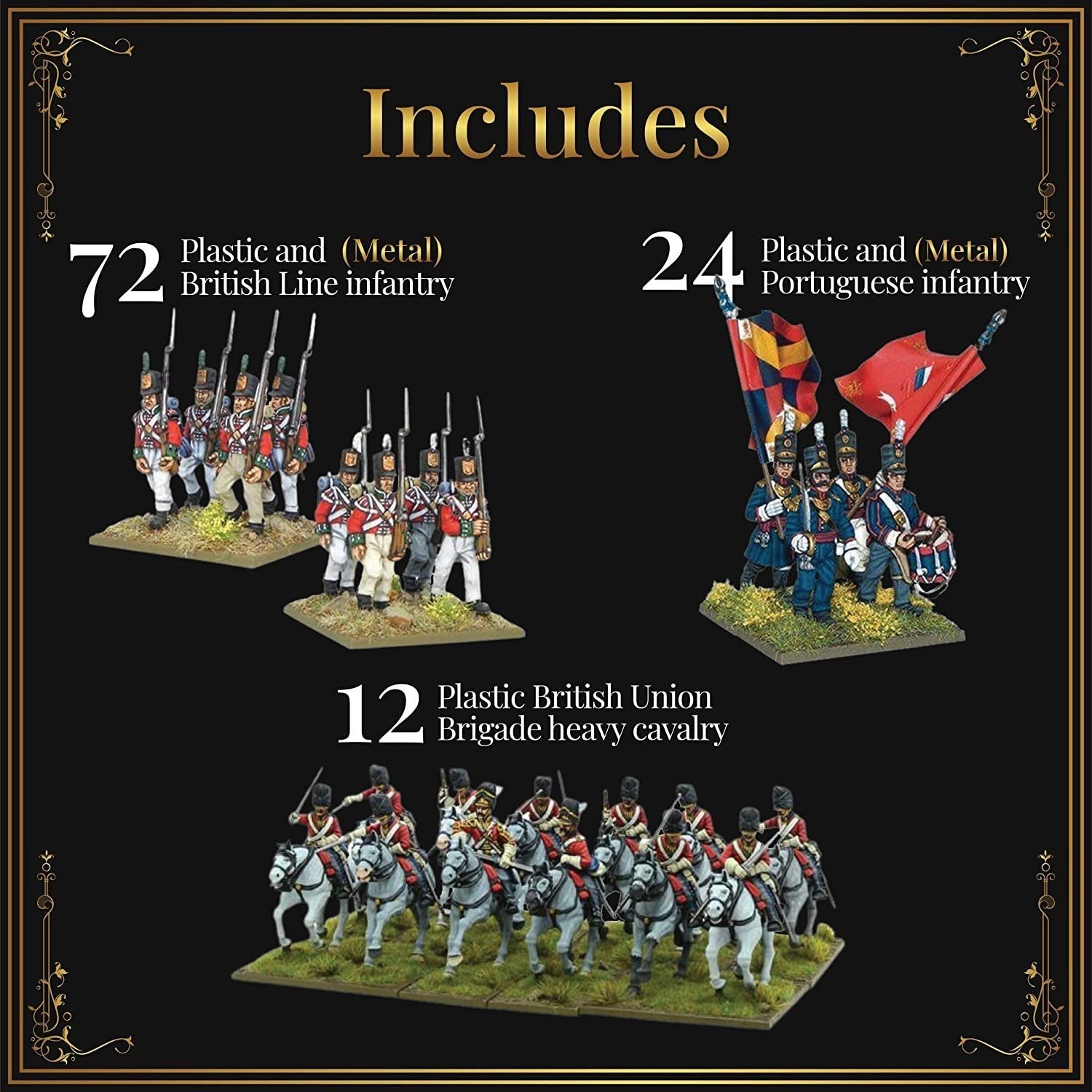 Black Powder - Napoleonic British: Napoleonic British Starter Army (Peninsular Campaign) Black Powder - Napoleonic British: Napoleonic British Starter Army (Peninsular Campaign)