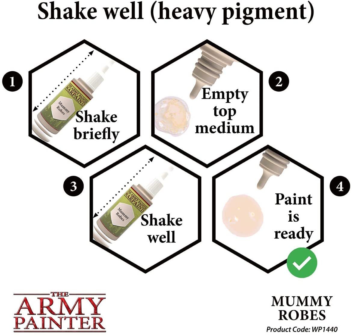 The Army Painter - Warpaints: Mummy Robes (18ml/0.6oz)
