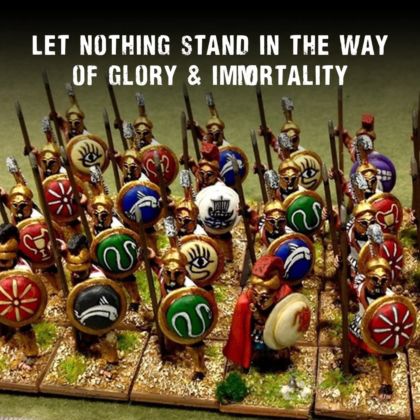 Hail Caesar - Aegean States : Greeks: Classic Greek Phalanx
