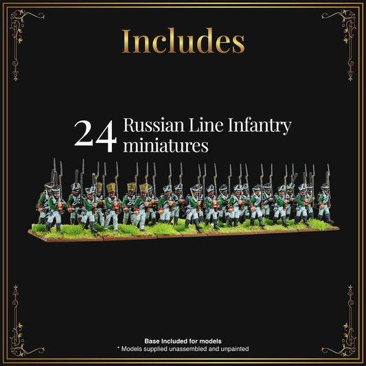 Black Powder - Napoleonic Russians: Russian Line Infantry (1809 - 1814) Black Powder - Napoleonic Russians: Russian Line Infantry (1809 - 1814)