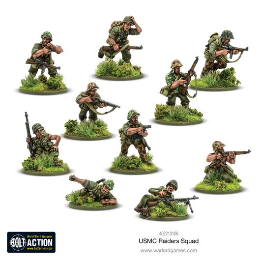 Bolt Action - USA: USMC Raider Squad Bolt Action - USA: USMC Raider Squad