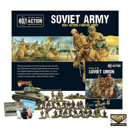 Bolt Action - Soviet Union: Soviet Starter Set + Digital Guide: Armies of the Soviet Union Bolt Action - Soviet Union: Soviet Starter Set + Digital Guide: Armies of the Soviet Union