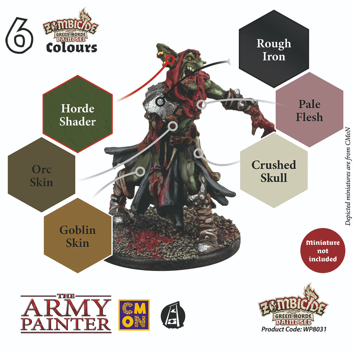 The Army Painter - Zombicide: Green Horde Paint Set The Army Painter - Zombicide: Green Horde Paint Set