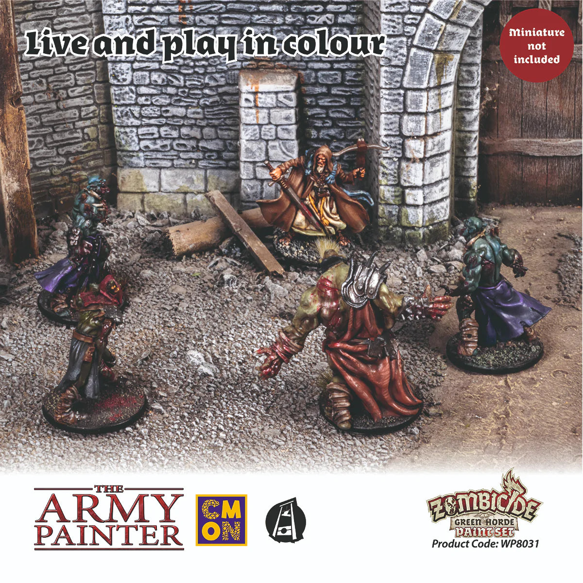 The Army Painter - Zombicide: Green Horde Paint Set The Army Painter - Zombicide: Green Horde Paint Set