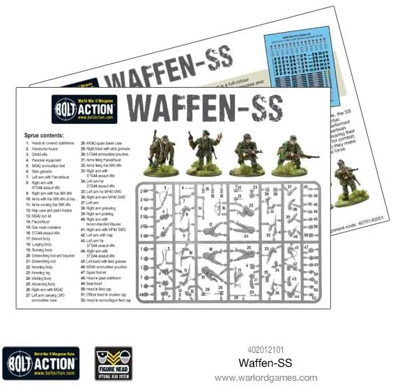Bolt Action - Germany: Waffen-SS and King Tiger Set Bolt Action - Germany: Waffen-SS and King Tiger Set
