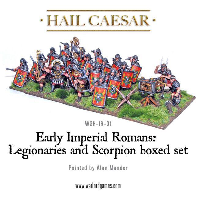 Hail Caesar - Romans: Early Imperial Romans: Legionaries and Scorpion Boxed Set