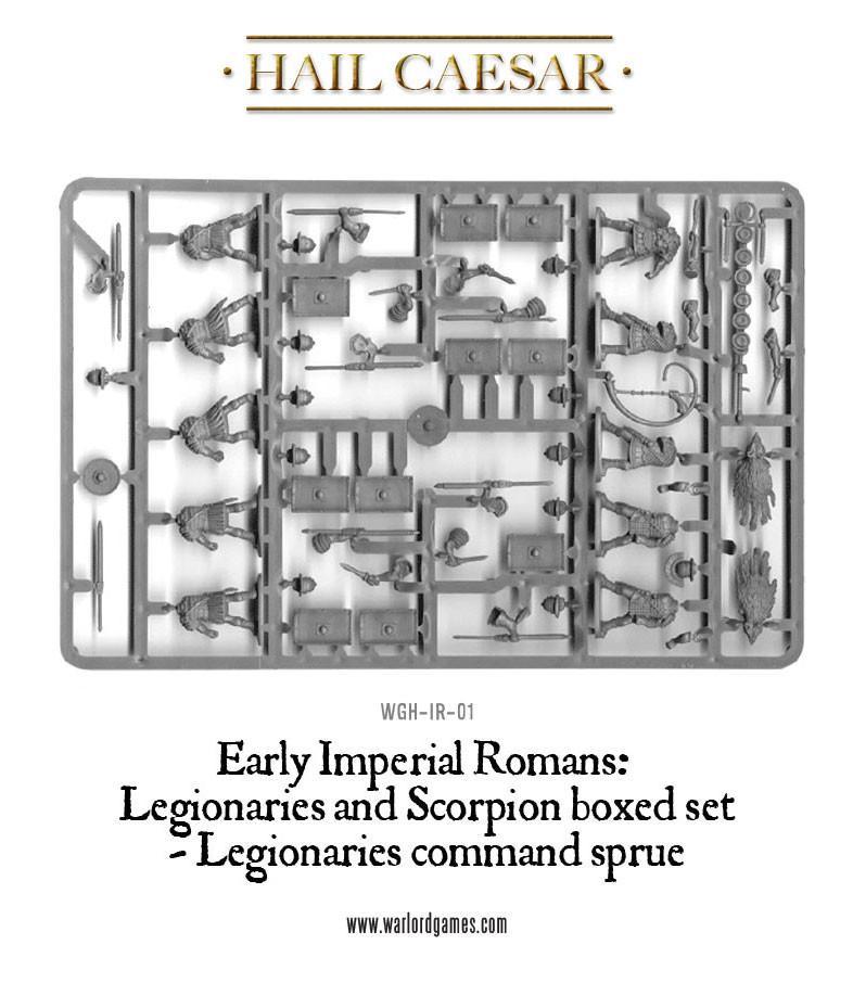 Hail Caesar - Romans: Early Imperial Romans: Legionaries and Scorpion Boxed Set