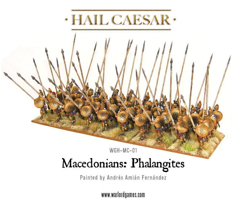 Hail Caesar - Aegean States: Macedonians: Phalangites Plastic Set