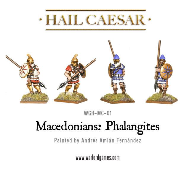 Hail Caesar - Aegean States: Macedonians: Phalangites Plastic Set