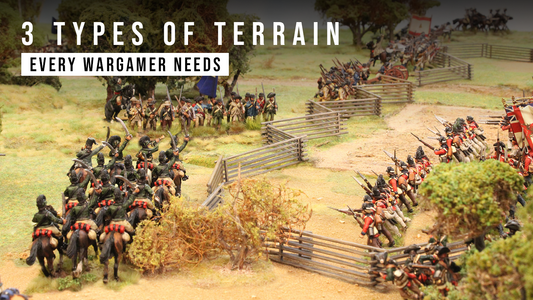 3 Types of Terrain Every Wargamer Needs