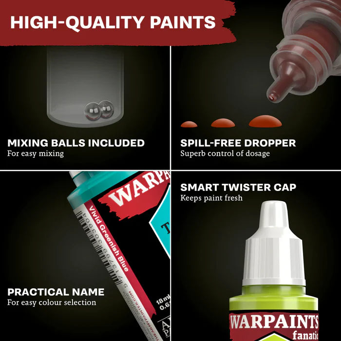 The Army Painter Warpaints Fanatic: Matt White (18ml/0.6oz)