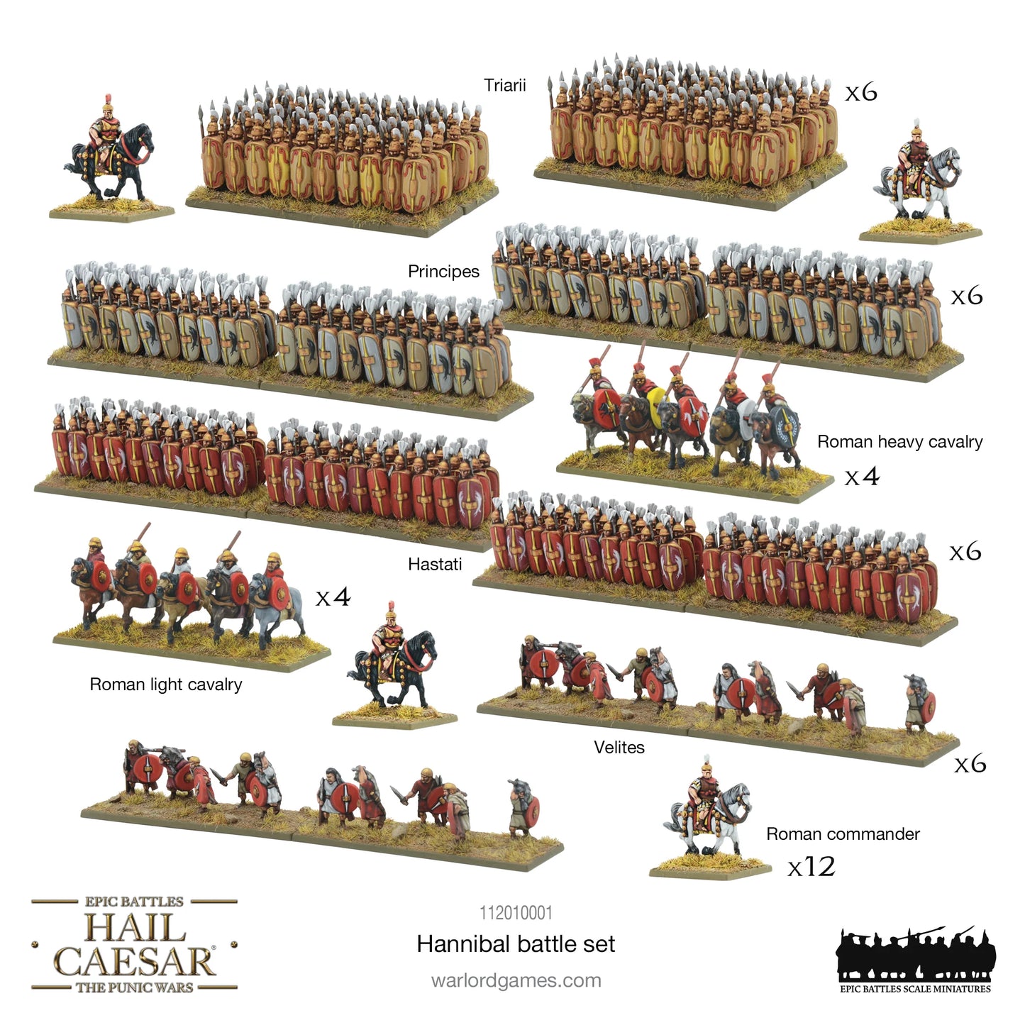 Hail Caesar Epic Battles - Hannibal Battle-Set