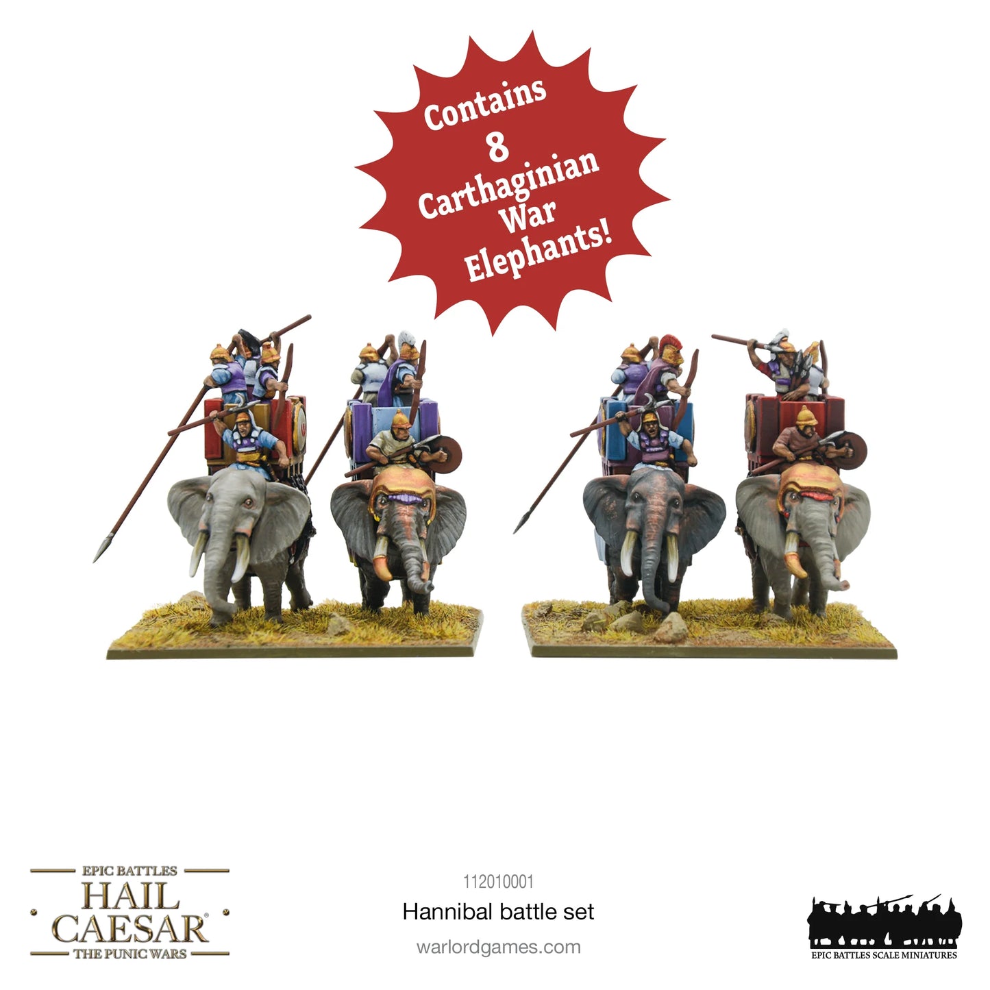 Hail Caesar Epic Battles - Hannibal Battle-Set