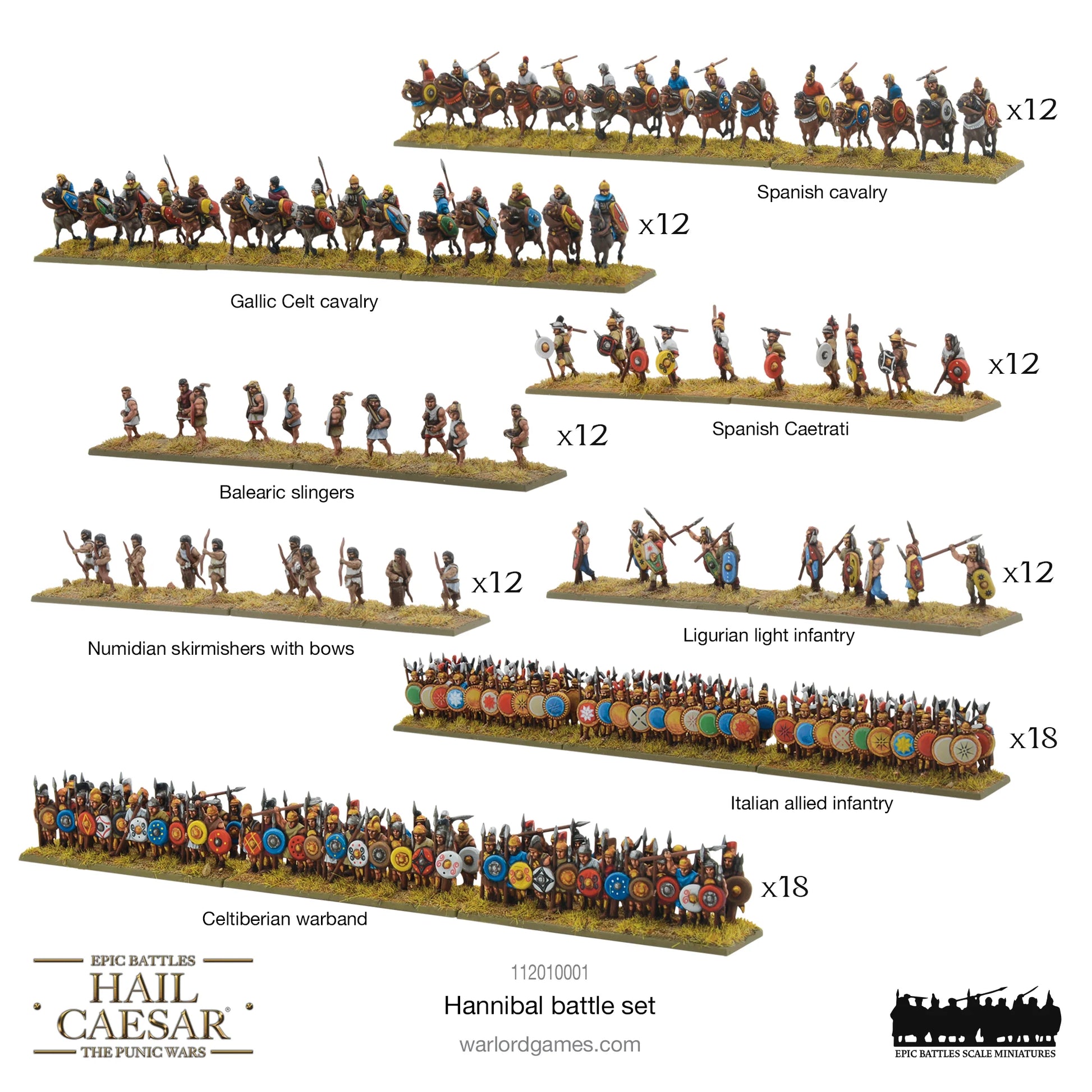 Hail Caesar Epic Battles - Hannibal Battle-Set