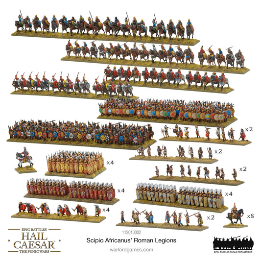 COMING SOON!: Hail Caesar Epic Battles - Scipio Africanus’ Roman Legions