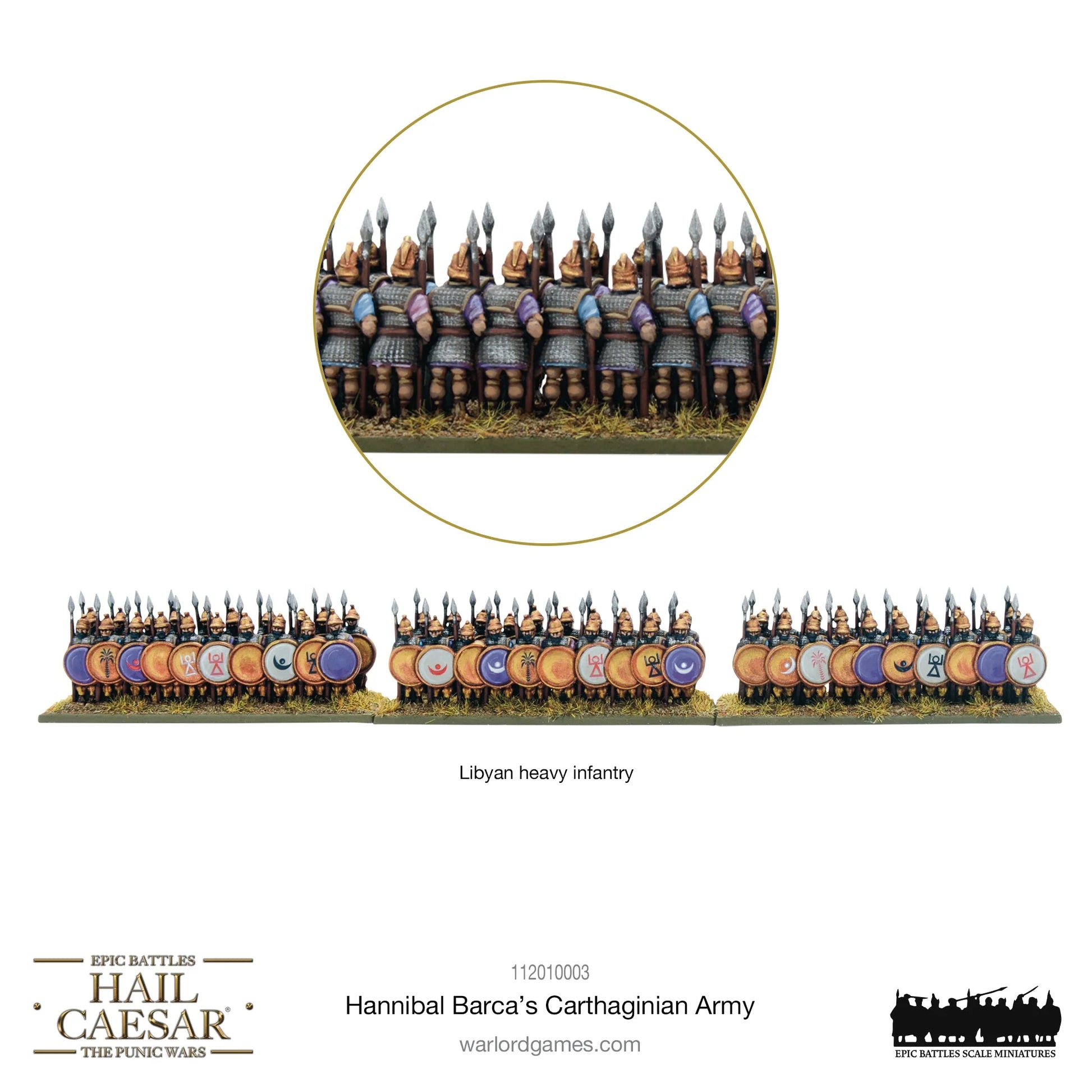 Hail Caesar Epic Battles - Hannibal Barca's Carthaginian Army