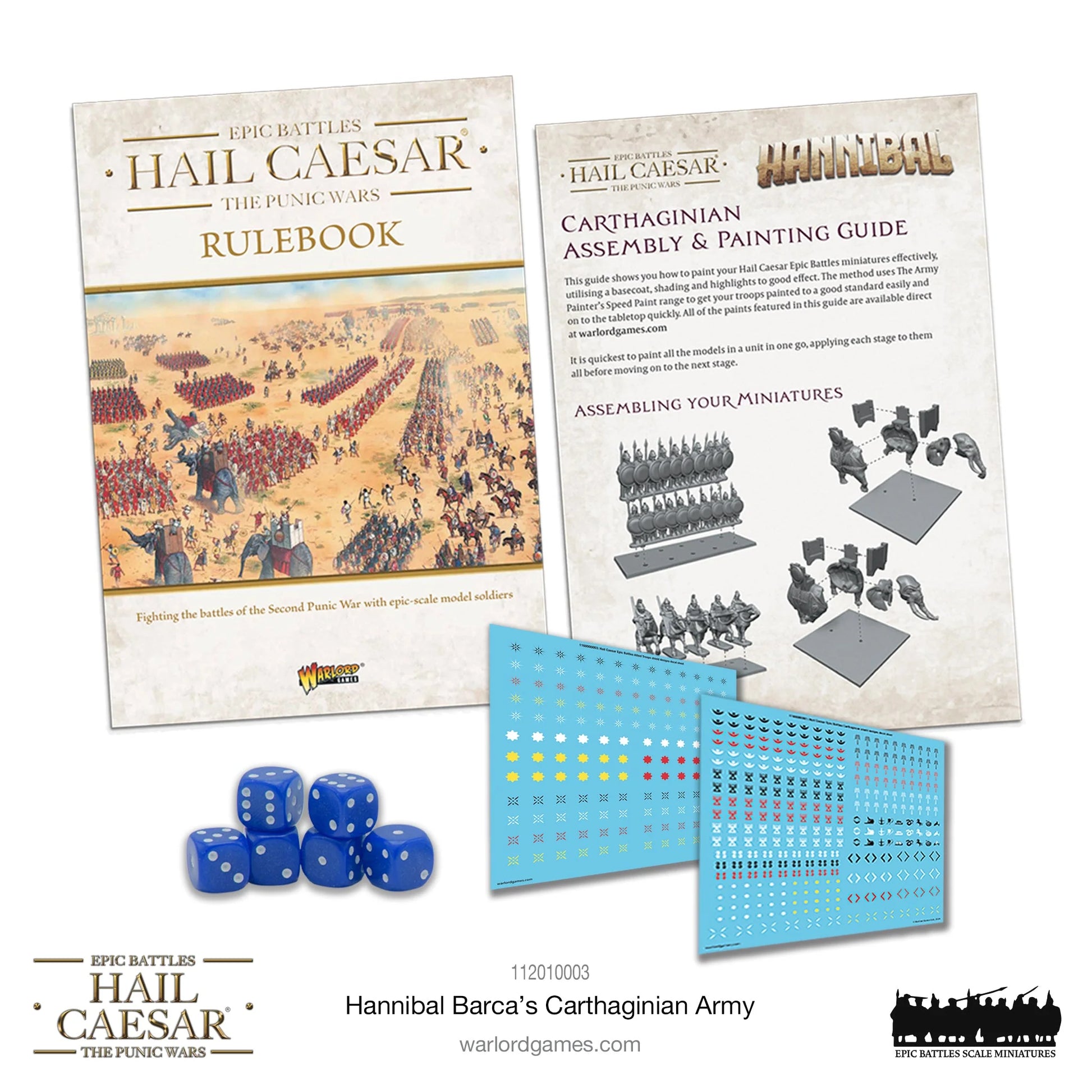 Hail Caesar Epic Battles - Hannibal Barca's Carthaginian Army