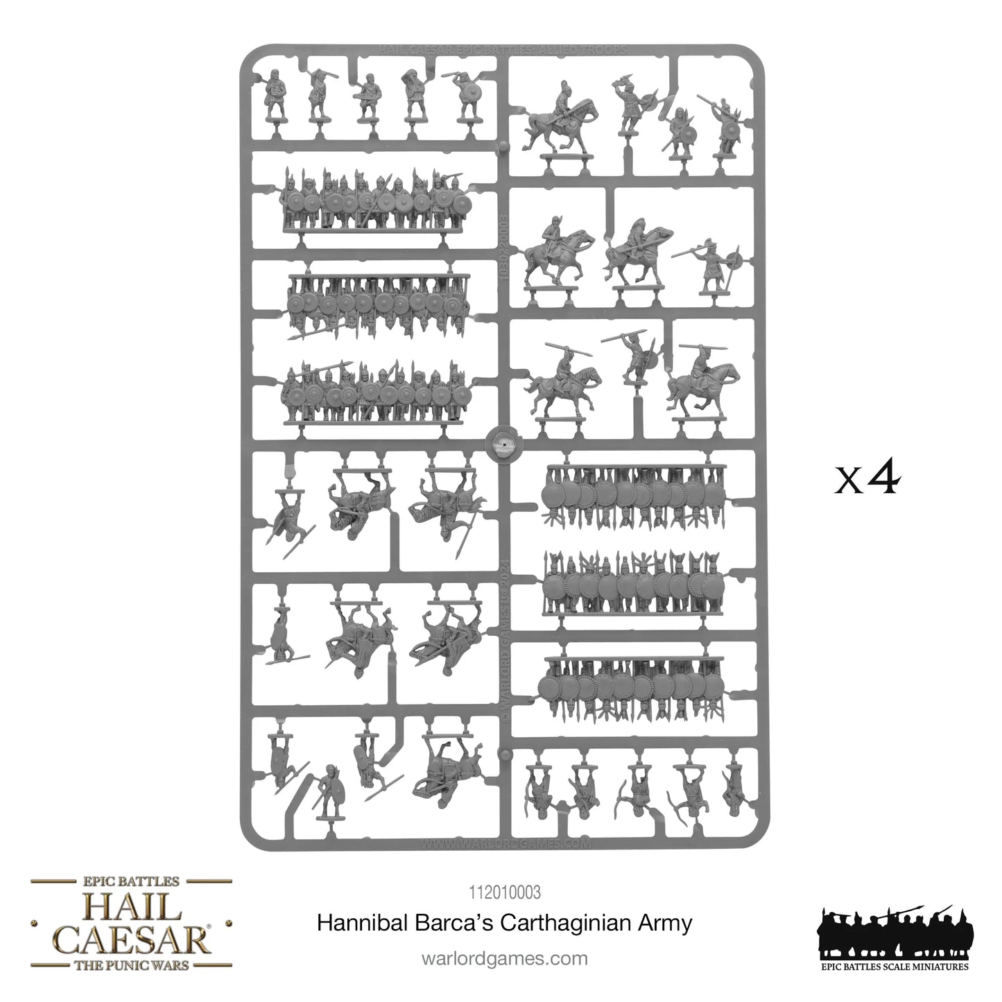 Hail Caesar Epic Battles - Hannibal Barca's Carthaginian Army