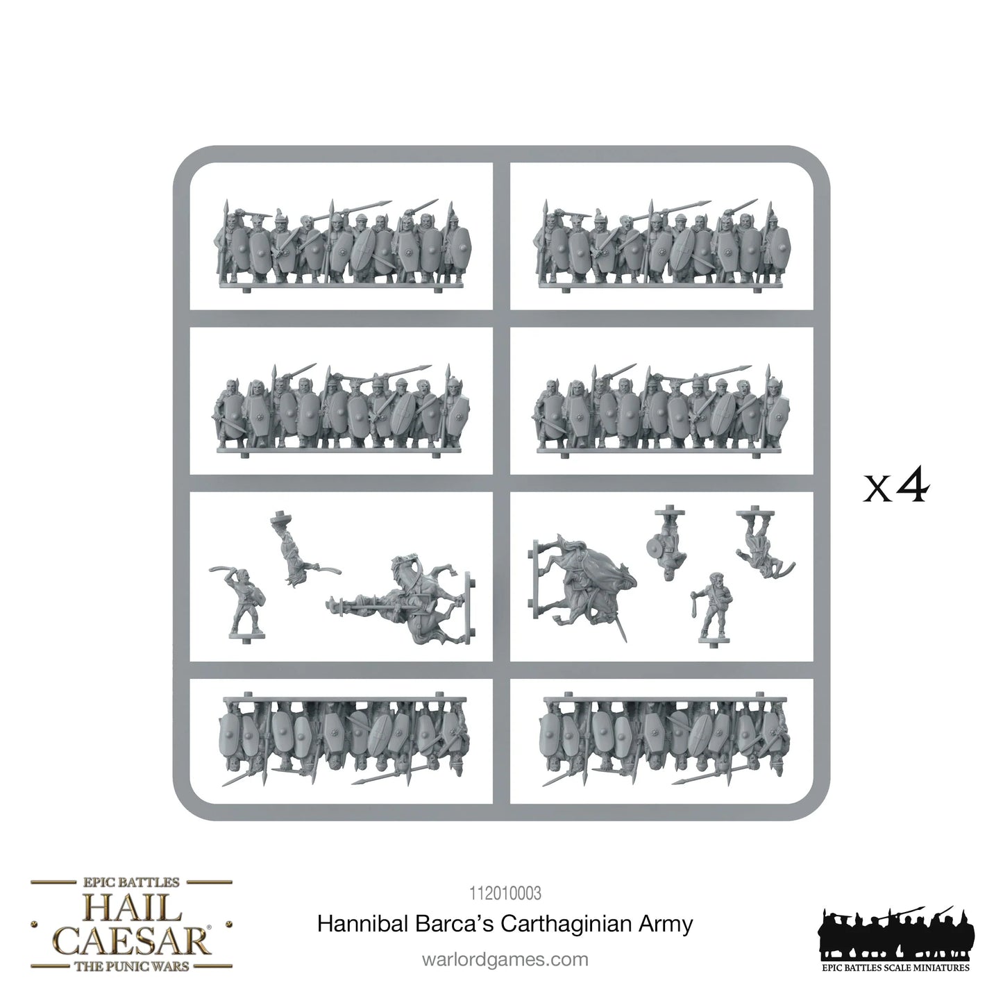 Hail Caesar Epic Battles - Hannibal Barca's Carthaginian Army