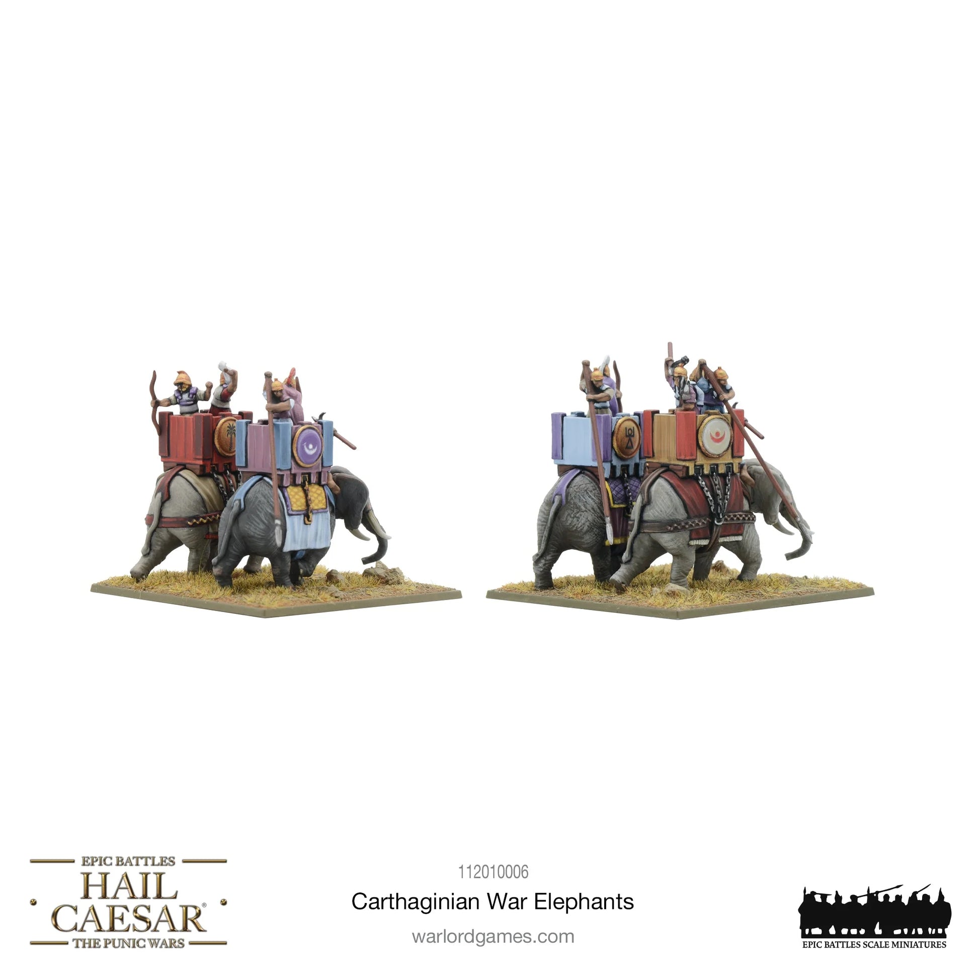 Hail Caesar Epic Battles - Carthaginian War Elephants