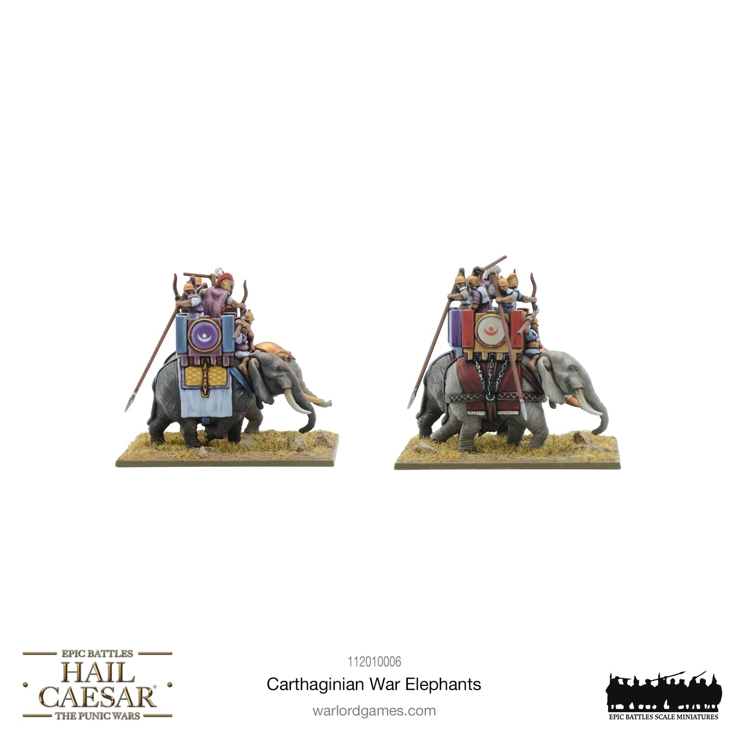 Hail Caesar Epic Battles - Carthaginian War Elephants