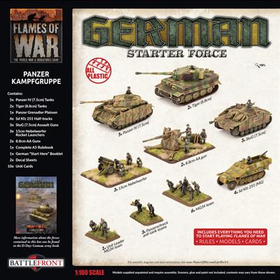 Flames of War - German: Panzer Kampfgruppe