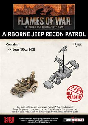 Flames of War - USA: Airborne Jeep Recon Patrol