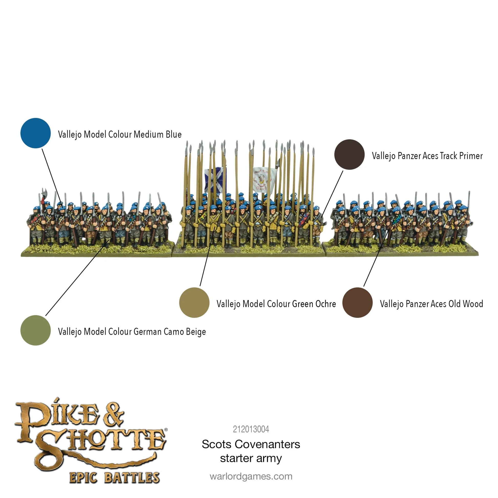 Pike & Shotte Epic Battles - Scots Covenanters Starter Army