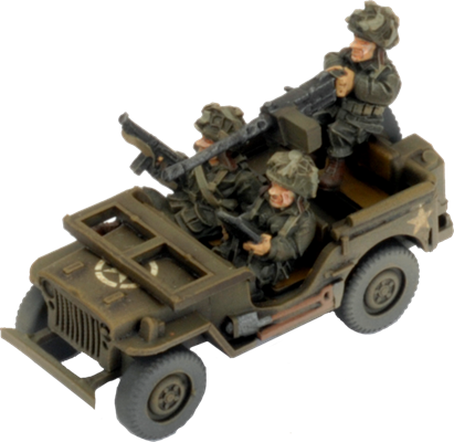 Flames of War - USA: Airborne Jeep Recon Patrol