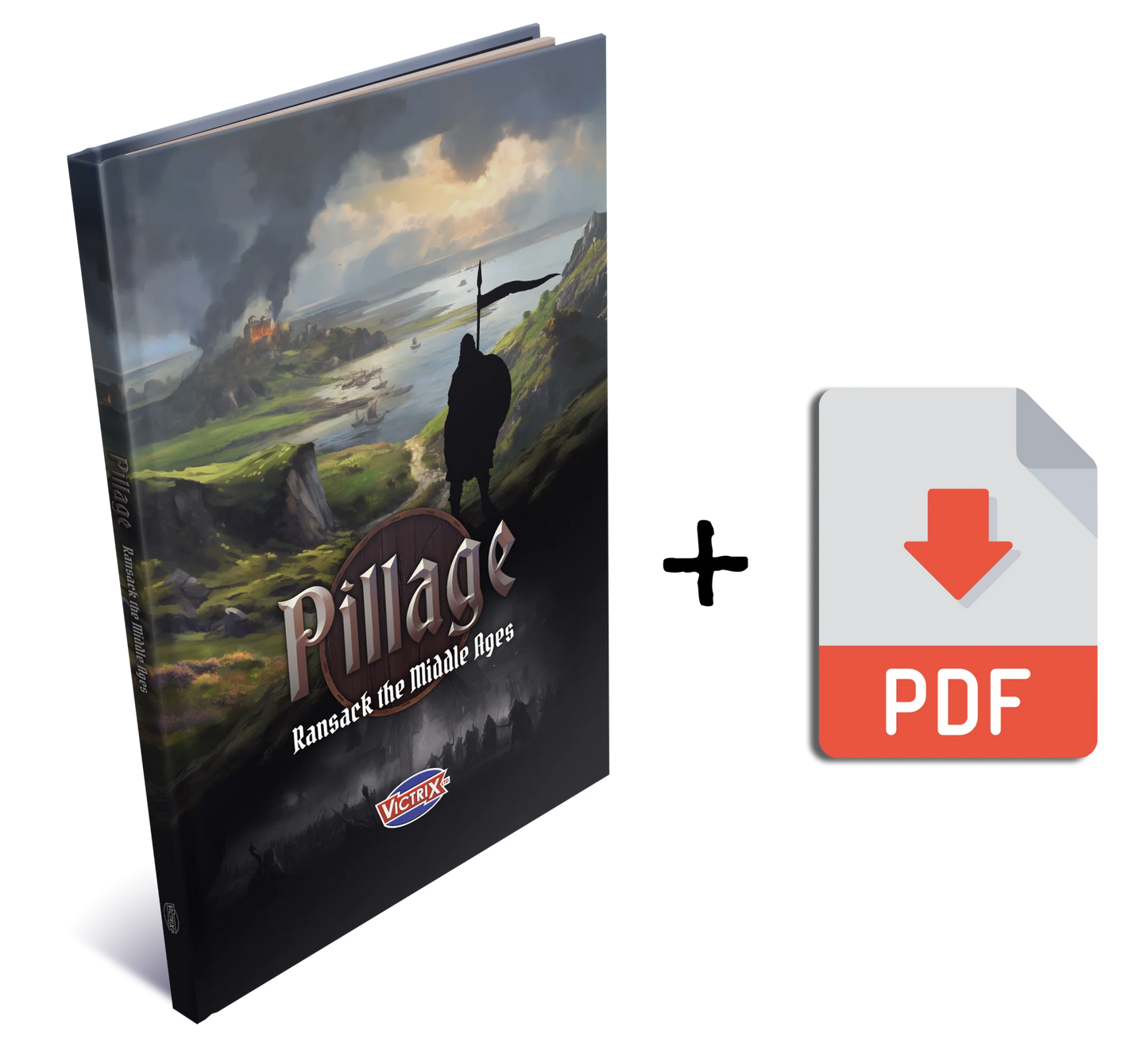 Victrix - Pillage - Hardcover Rulebook (+ Free PDF)