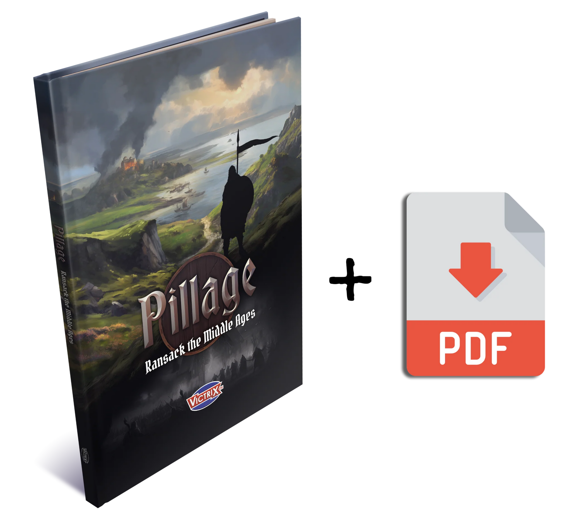 Victrix - Pillage - Hardcover Rulebook (+ Free PDF)