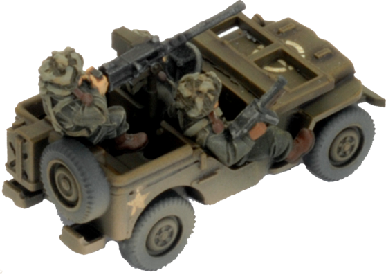 Flames of War - USA: Airborne Jeep Recon Patrol