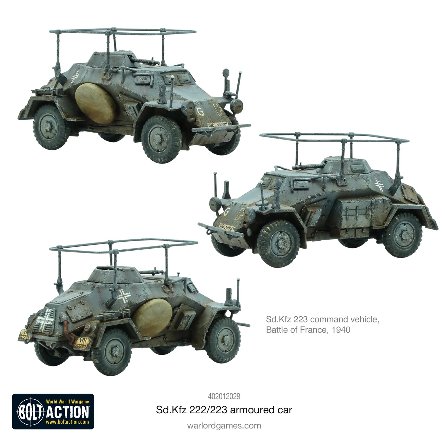 Bolt Action:  Sd.Kfz 222/223 Armoured Car