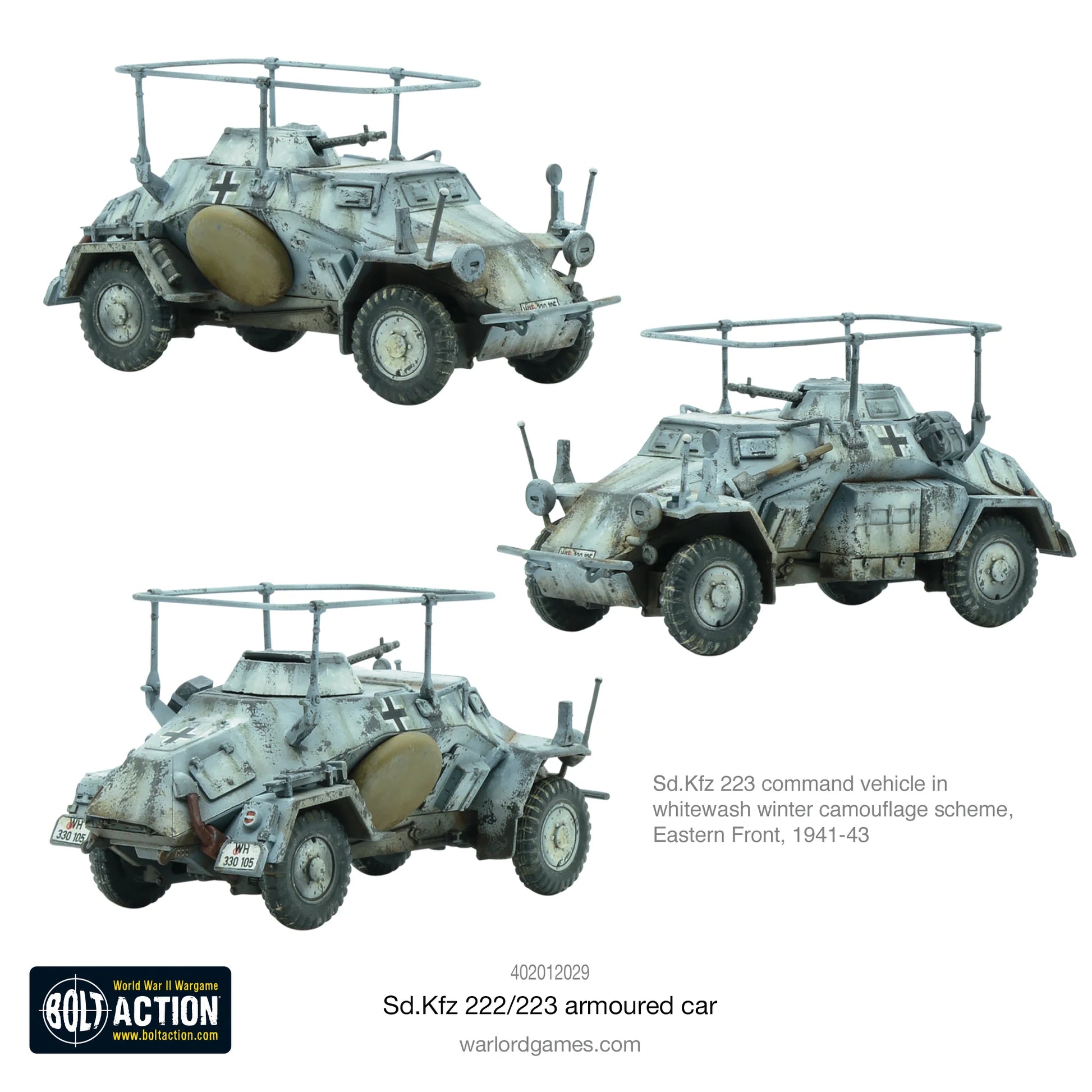 Bolt Action:  Sd.Kfz 222/223 Armoured Car