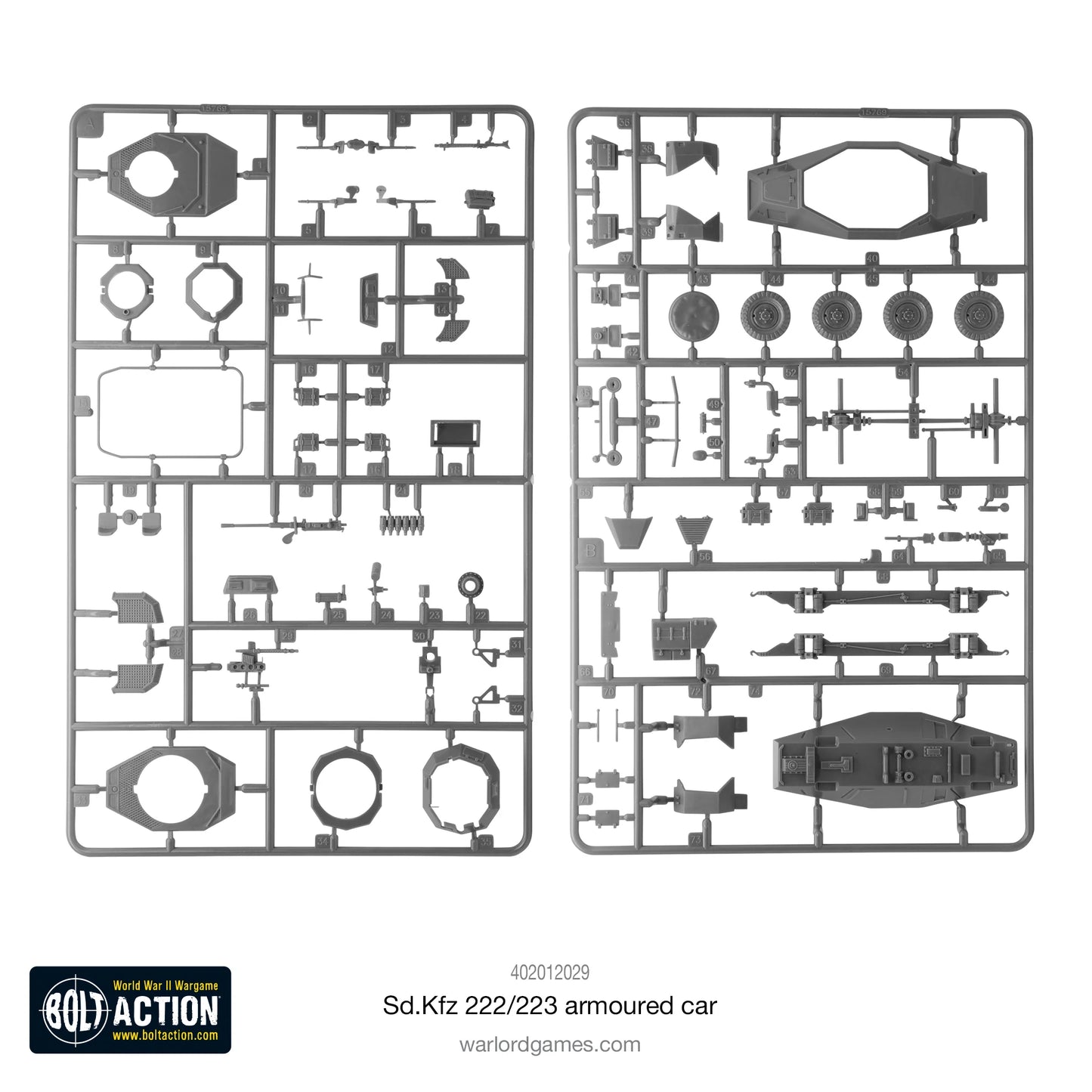 Bolt Action:  Sd.Kfz 222/223 Armoured Car