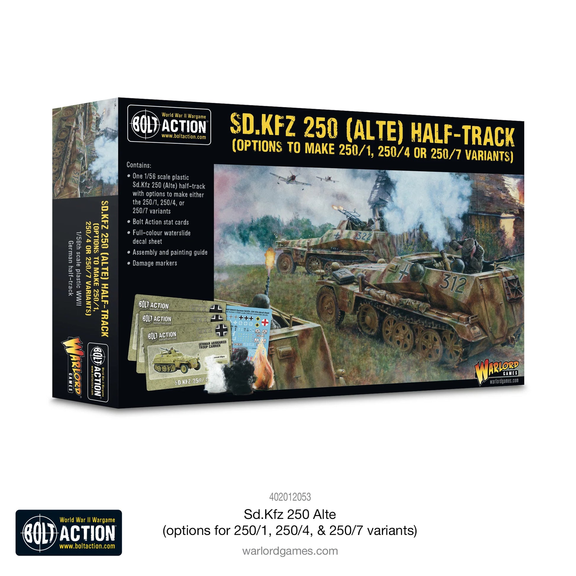 Bolt Action: Sd.Kfz 250 Alte (Options For 250/1, 250/4 & 250/7)