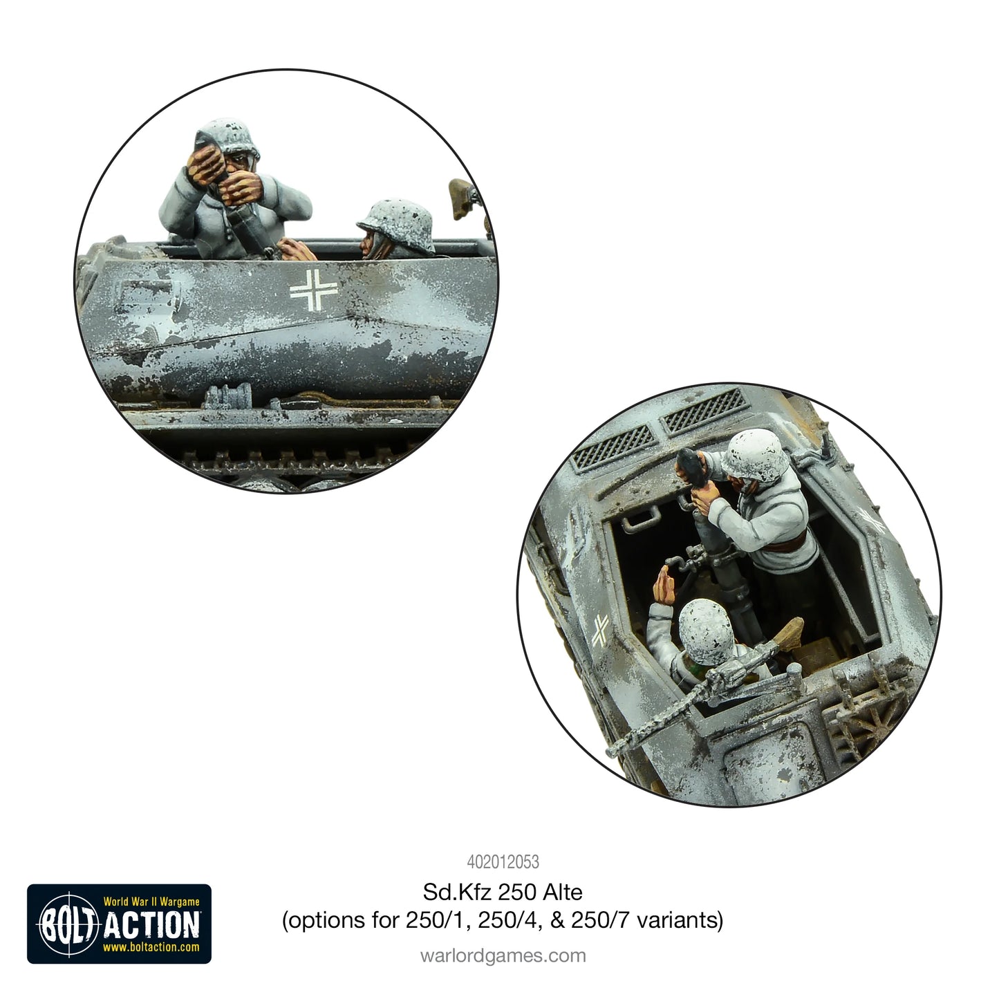 Bolt Action: Sd.Kfz 250 Alte (Options For 250/1, 250/4 & 250/7)