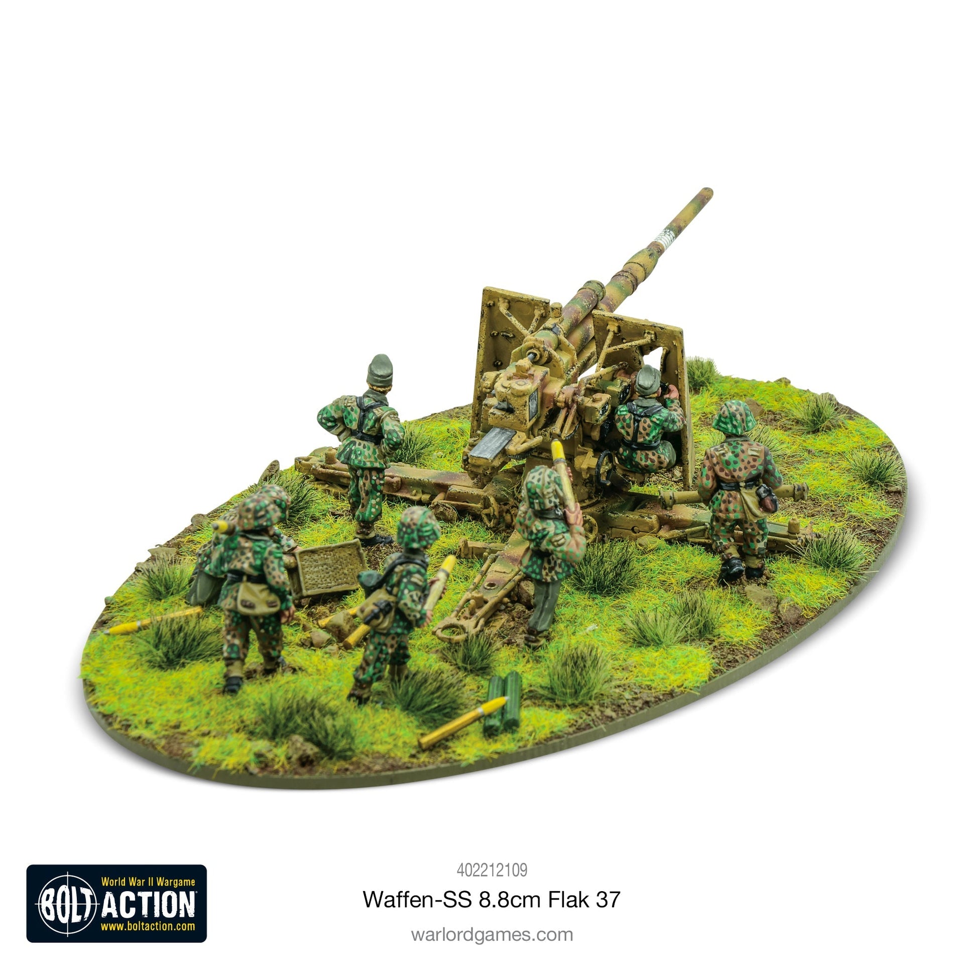 Bolt Action - Germany:  Waffen-SS 8.8cm Flak 37