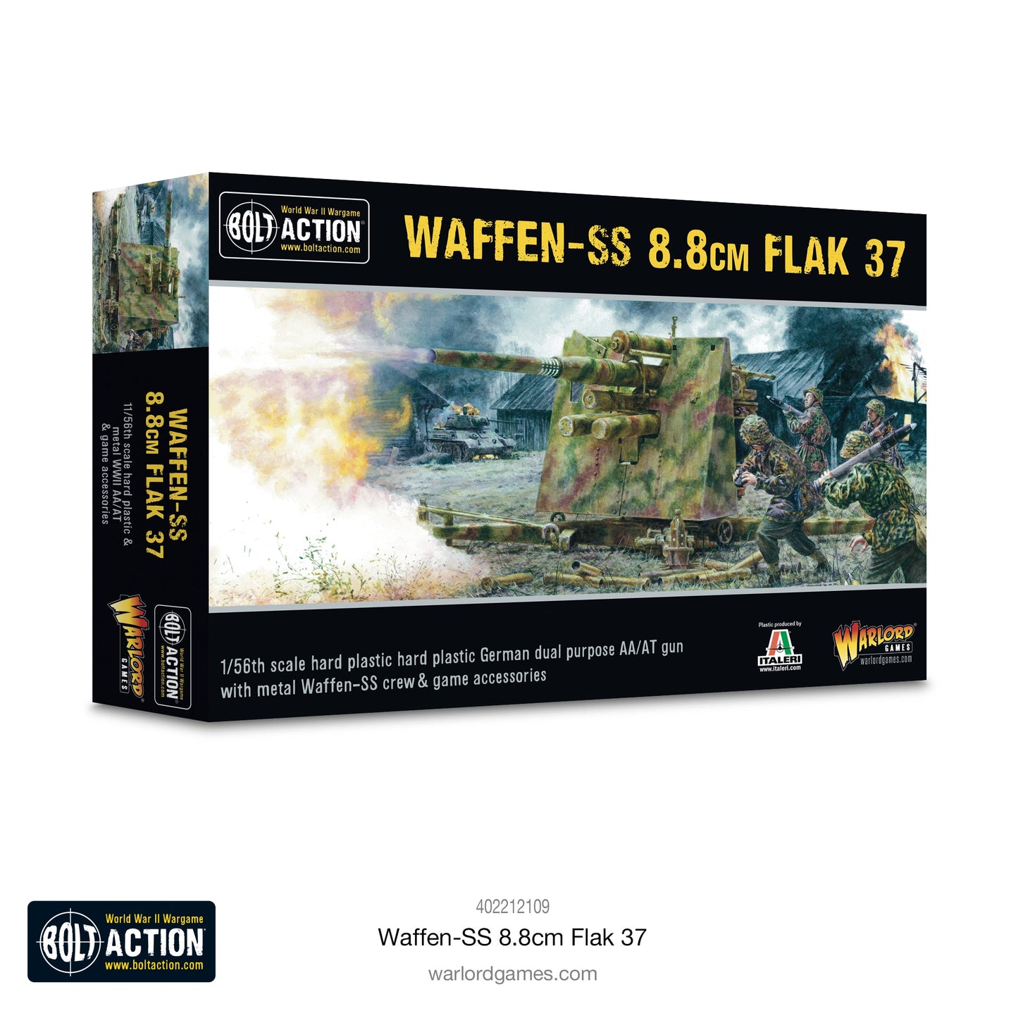 Bolt Action - Germany:  Waffen-SS 8.8cm Flak 37
