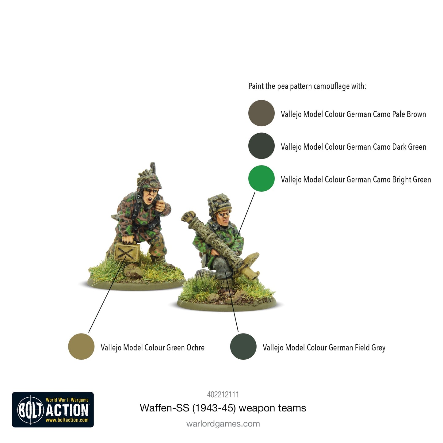 Bolt Action - Germany: Waffen-SS (1943-45) Weapons Teams