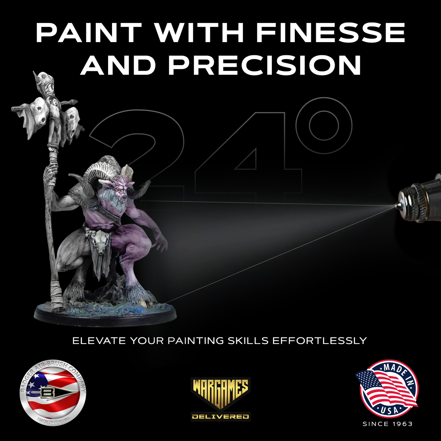 Badger - Ultra Fine Pixel Painter Airbrush PREMIUM Bundle