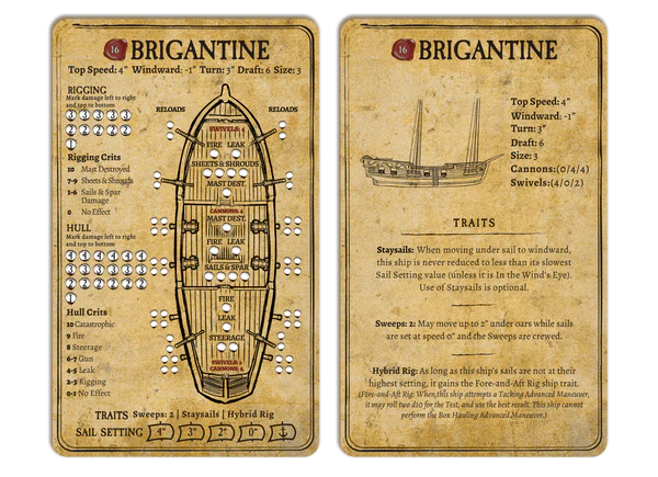 Firelock Games - Brigantine Ship