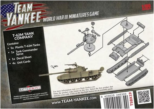 Flames of War - USA: Team Yankee: Soviet: T-62M Tank Company