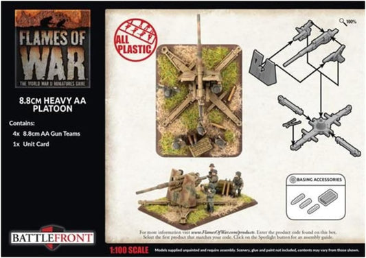 Flames of War: German 8.8cm Heavy AA Platoon (Late-War)