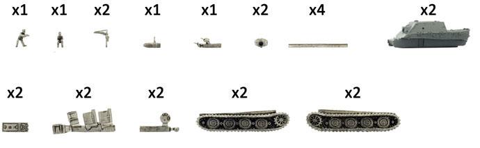 Flames of War - Germany: Sturmtiger Assault Howitzer Platoon