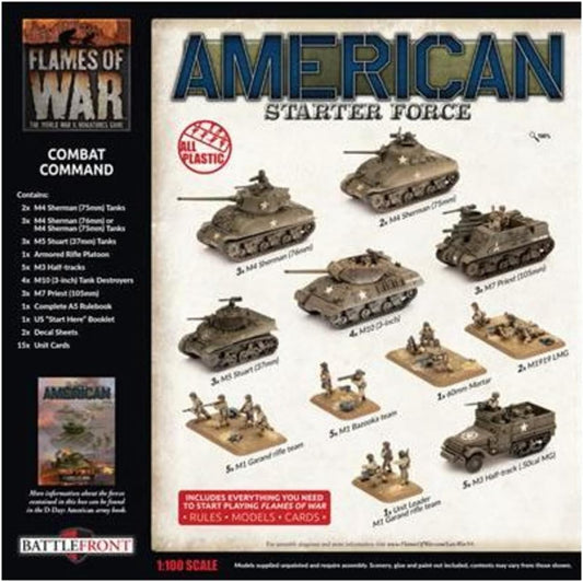 Flames of War Late War: American LW Combat Command Army Deal